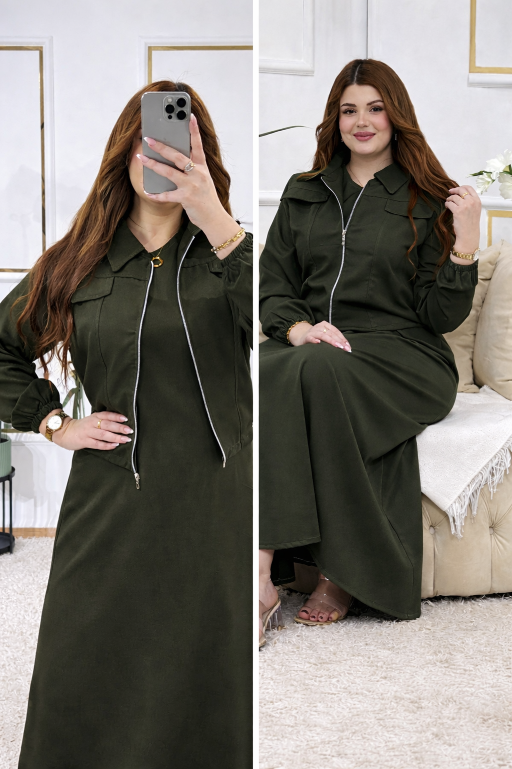 Ensemble Robe+Vest